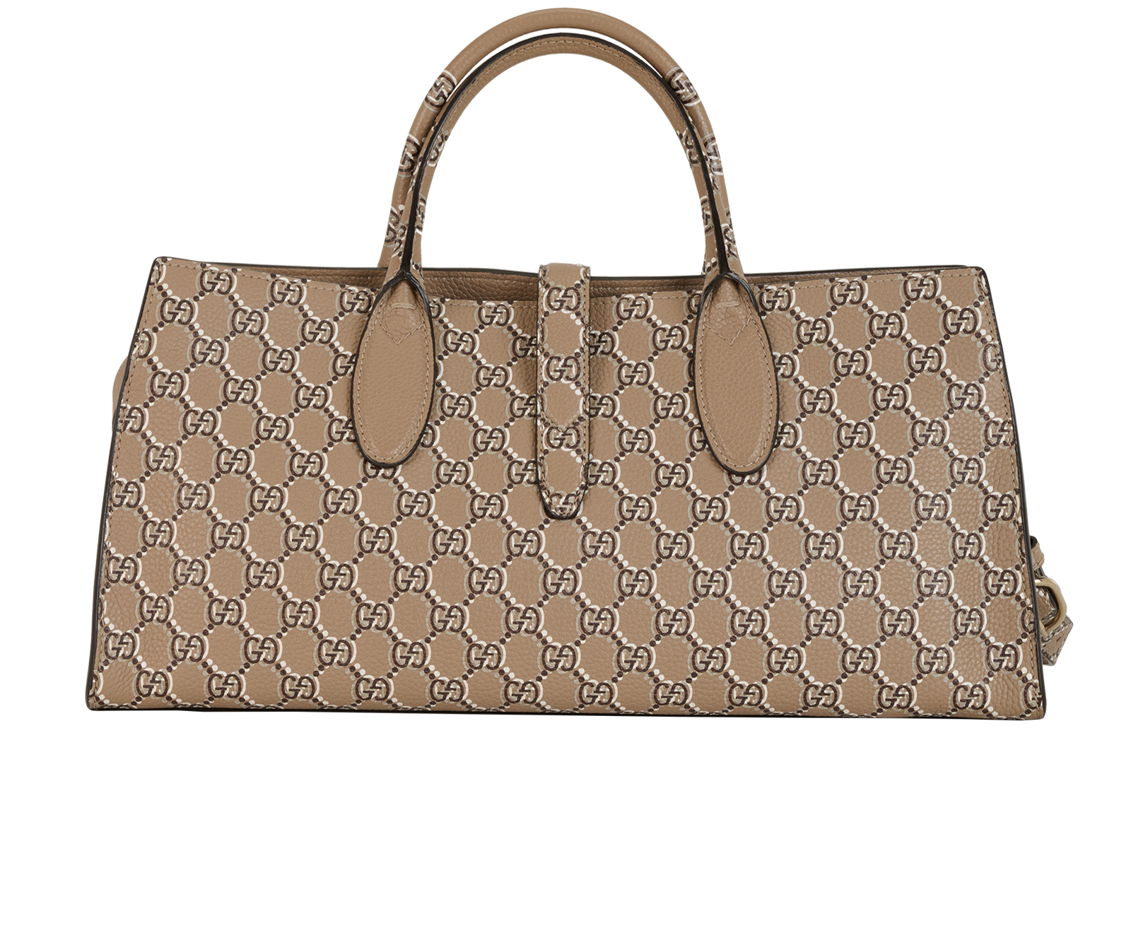 Jackie Tote, &pound;895, Handbags, Brown, Canvas, Back view